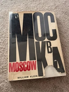 William Klein Moscow 1st Edition Rare Book - Picture 1 of 8