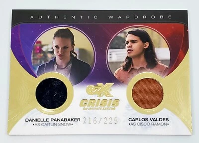 2022 CZX Crisis on Infinite Earths Wardrobe DM16 Panabaker & Valdes #216/225 - Image 1 of 3