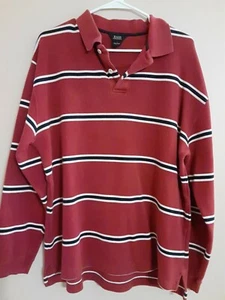 Bass Mens Long Sleeved Collar Striped Large Shirt. - Picture 1 of 2