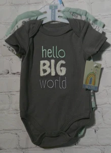 Boys Millie & Myles 3 Pack One Piece size 3/6 Months - Picture 1 of 4