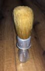 Antique Vintage RUBBERSET Sterilized #3 Aluminum Handle Shaving Brush 3 Rare