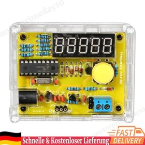 1 Hz-50 MHz Quarzoszillator-Frequenzzähler-Messgerät mit Gehäuse - Bild 1 von 12