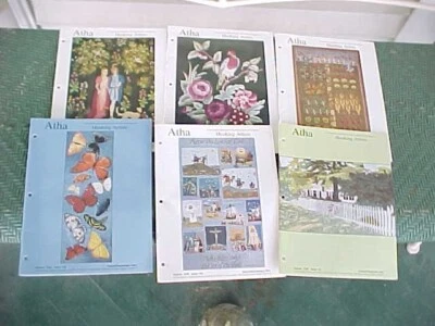 ATHA NEWSLETTER (ASSOC of TRADITIONAL [RUG] HOOKING ARTISTS)  2001, 6 Issues - Image 1 of 4