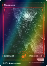 Mountain 274 FOIL, Innistrad: Midnight Hunt, MTG, NM/M PREORDER