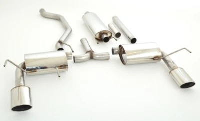 Sistema de escape deportivo dúplex Friedrich Motorsport acero inoxidable talla A Opel Signum - Imagen 1 de 2