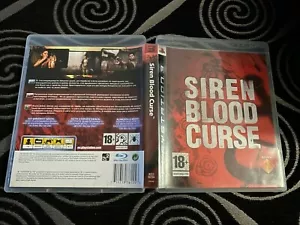 Siren Blood Curse Sony PS3 Free Region CIB ENGLISH Greek Portugues - Picture 1 of 2
