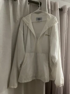 Vintage Boeing White 90’s Windbreaker Jacket - Men’s 2XL - Picture 1 of 10