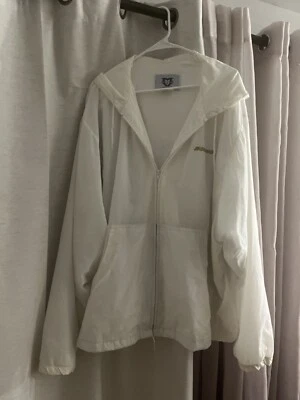 Vintage Boeing White 90’s Windbreaker Jacket - Men’s 2XL - Image 1 of 4