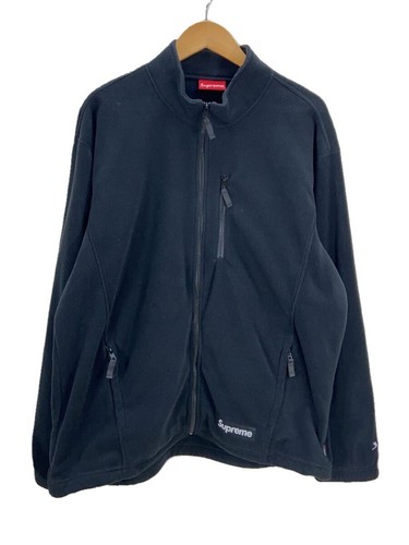 Giacca Giacca Supreme 22AW Polatec Zip XL Poliestere BLK