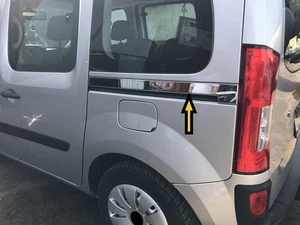 Schiebetür Zierleiste Chrom Abdeckung für Citan 2012-2020 2 Stück Edelstahl - Bild 1 von 2