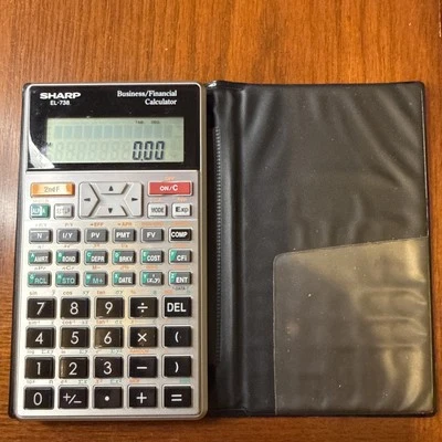 Sharp Business/Financial Calculator, Model EL-738, Tested in Great Condition - Image 1 of 4