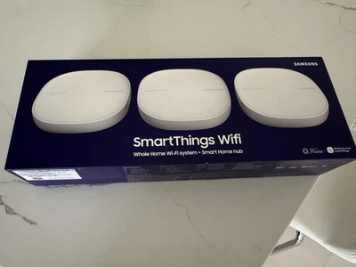 Samsung SmartThings WiFi Smart Home Hub Dual-Band Router (3-Pack) ET-WV525KWEGUS - Image 1 of 4