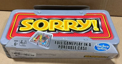 Sorry! Classic Hasbro Game Road Trip Travel Edition Portable Case *OPEN BOX - Image 1 of 4