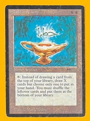 MTG ALADDIN'S LAMP Arabian Nights (OldManMTG 012-593) - Image 1 of 3