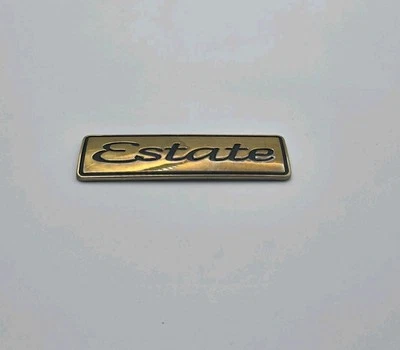 1999-2002 Mercury Villager Estate lado emblema dorado logotipo insignia signo símbolo OEM  Foto 1 de 3