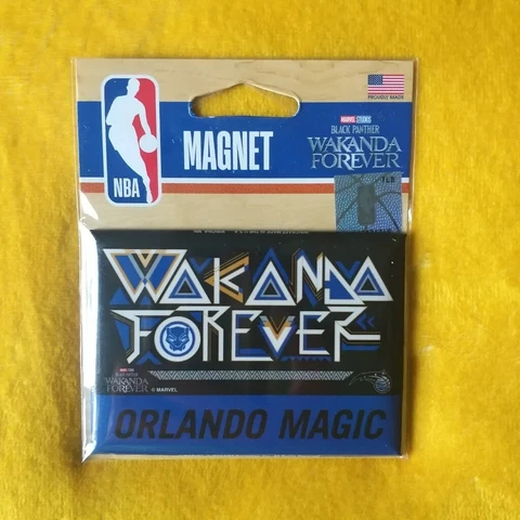 Orlando Magic NBA Wakanda Forever Magnet Cover