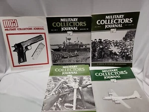 Vintage Militär Sammler Journal Lot 5 Magazine wie abgebildet 1983 Magazin - Bild 1 von 6