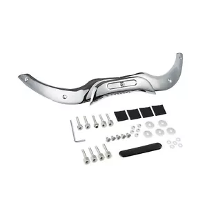 Fit For Harley Road Glide FLTR 2004-2013 Chrome Windshield Fairing Trim - Picture 1 of 10