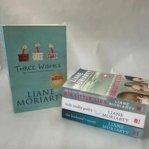 LOT 4 x Liane Moriarty Books Big Little Lies Husband’s Secret Guilty Wishes - Picture 1 of 13
