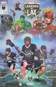 Marvel Legends of LAX Las Vegas Desert Dogs Comic - Lacrosse - Bild 1 von 3