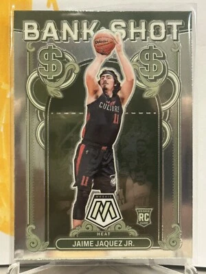 2023-24 Panini Mosaic Jaime Jaquez Jr Bank Shot Rookie Heat RC - Image 1 of 2