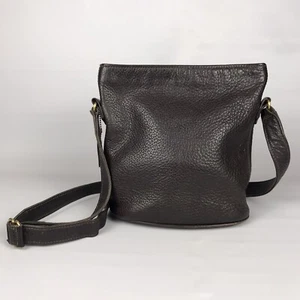 Vintage Coach Sonoma Bucket Bag 4907 Shoulder Bag - Dark Brown Pebbled Leather - Picture 1 of 16