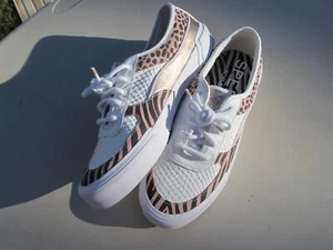 Sperry Top-Sider SHOES Women 9 Lace-Up Soletide  Animal Print rose gold STS86633 - Picture 1 of 7