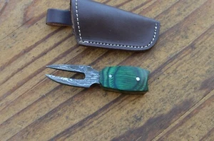 Golf Divot Tool in damascus 4606 - Picture 1 of 8