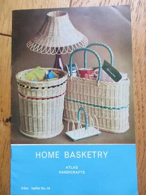 vintage atlas no 44 how to make yours booklet home basketry - Image 1 of 3