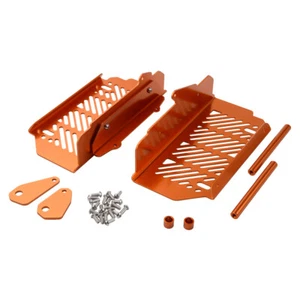 Radiator Guard Aluminum For KTM 125 250 300 350 400 500 EXC XC-W EXC-F 2017-2019 - Foto 1 di 16