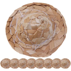 Bambola piccola 9 pezzi per decorazione tessitura ornamento artigianale - Foto 1 di 12