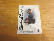 Charles Peterson 1996 Best Autographs #53 Trading Card MLB Pittsburgh Pirates