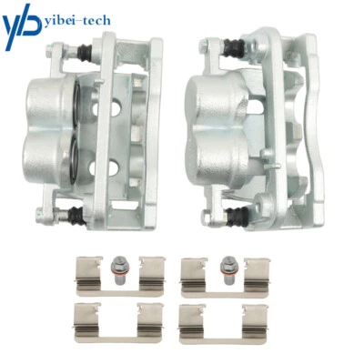 Front LH & RH Disc Brake Calipers For 05-08 Chevrolet Tahoe GMC 07-08 Cadillac - Image 1 of 4