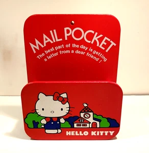 Vintage 1976 Sanrio Hello Kitty Mail Pocket from Japan, Mail Holder, Letter Hold - Picture 1 of 6