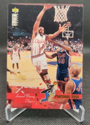 1995 Collector's Choice #208 Lamond Murray Los Angeles Clippers basketball card - Image 1 of 2