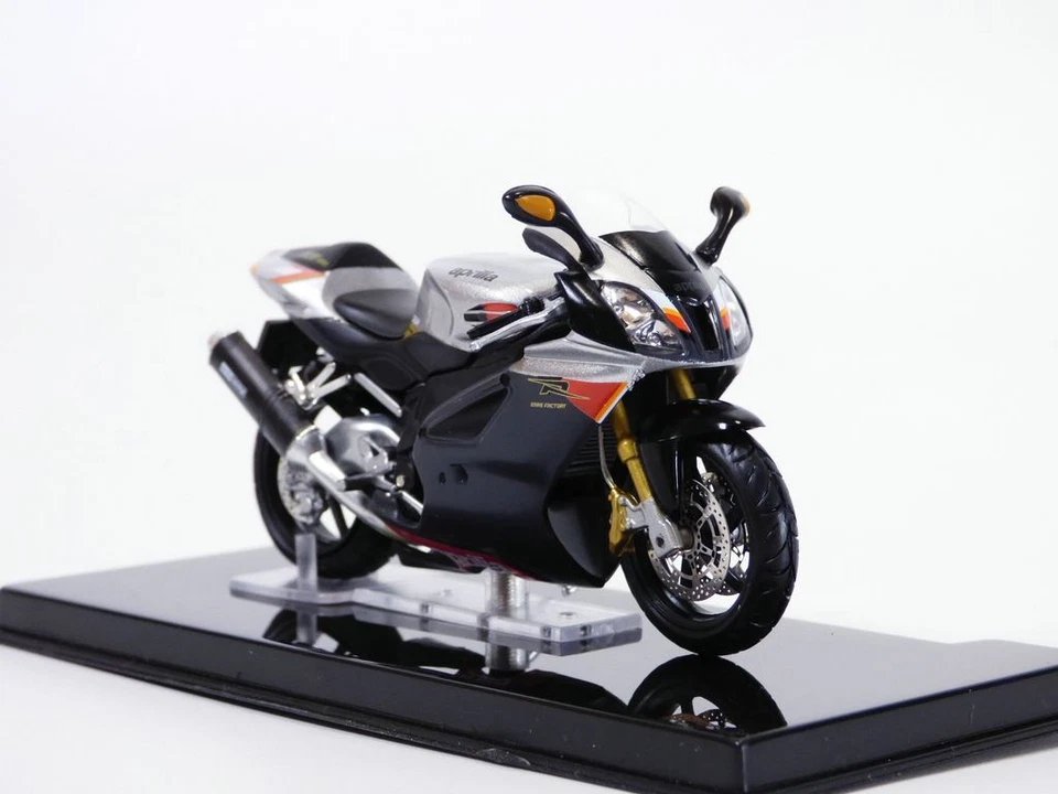 Moto APRILIA RSV1000R gris 1/24 2004 - Photo 1/4