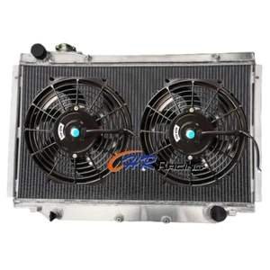 Radiator+Fan for 1990-1997 Toyota Land cruiser 80 Series FZJ80 HDJ80 HZJ80 4.2TD - Picture 1 of 10