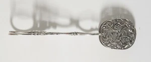 PINZA PER PASTICCINI / BISCOTTI IN ARGENTO 835 META' DEL '900 MOLTO SOLIDA (AG3) - Picture 1 of 2