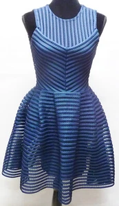 Vestido Maje Technical Tejido Azul Talla 1 - Imagen 1 de 17