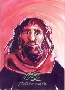 2022 Cryptozoic CZX Middle Earth Sketch Card unknown dwarf - Bild 1 von 1