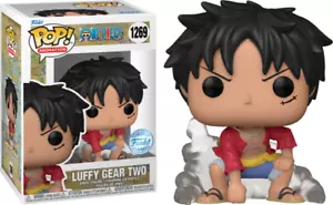One Piece - Luffy Gear Two Exclusive Pop! VINYL Figure + POP PROTECTOR - Picture 1 of 3