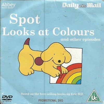 SPOT LOOKS AT COLOURS - MAIL PROMO DVD - Image 1 of 2