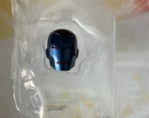 Marvel Legends Blue Male Head Only Fodder 6” Scale Accessory Stealth Iron Man - Picture 1 of 3