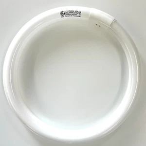 NEW GE FC12T9/CW 32W Fluorescent Circline T9 12" 4100K 4 Pin Light Bulb 33890 - Picture 1 of 4