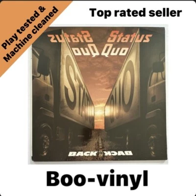 Status Quo Back To Back - Original Vinyl Record LP Album  1983 - VERH 10 EX / EX - Image 1 of 4