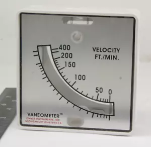 Vaneometer by Dwyer 0-400 Ft/min Velocity Indicator w/Level #480 USA - USED - Picture 1 of 5