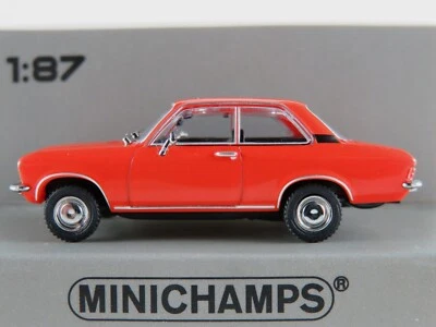 Minichamps 870 040000 Opel Ascona A Limousine (1970) in rot 1:87/H0 NEU/OVP - Bild 1 von 4