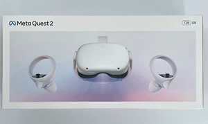 Oculus Meta Quest 2 128GB Virtual Reality Headset VR-Brille Gaming Fitness NEU ⭐ - Picture 1 of 3