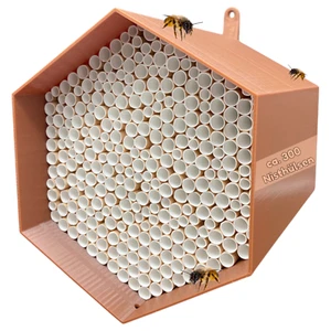 Wildbienen-Nisthilfe – absolut haltbar & wetterfest. Insektenhotel / Bienenhotel - Bild 1 von 40
