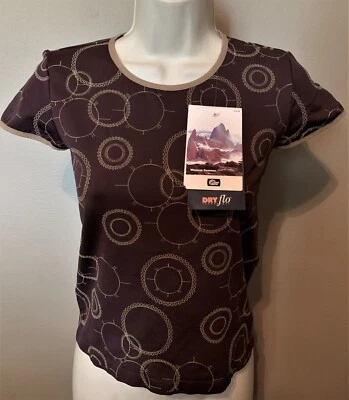 Lowe Alpine Womens DRY FLO CONNECTION TEE SHIRT M NEW Seamless TOP Medium - Image 1 of 2